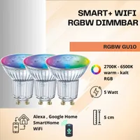Ledvance Smart+WiFi LED Leuchtmittel Reflektor GU10 Reflektor GU10 5 W