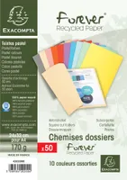 EXACOMPTA Aktendeckel FOREVER 180 DIN A4 farbig sortiert 50 Aktendeckel