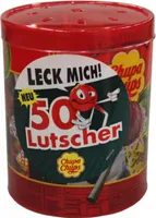 Chupa Chups Best of Lutscher fruchtig cremige Geschmackssorten 600g