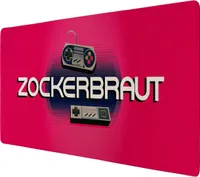 Zockerbraut Schreibtischunterlage 69x31cm XXL Mauspad