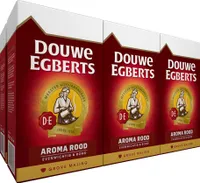 Douwe Egberts - Aroma Rood GROB Gemahlener kaffee - 6x 500g