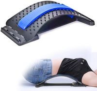 Rückenstrecker, Rückendehner Back Stretcher Rückenmassage Rückenmassagegerät Rückentrainer zur Haltungskorrektur und Schmerzlinderung Unterstützung geeignet für Bandscheibenvorfall usw