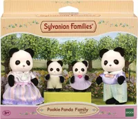 Sylvanian Families 5529 Panda Familie - Figuren für Puppenhaus, Bunt