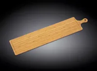Wilmax Servierbrett mit Griff, Bambus, 87 x 20 cm, WL-771137/A