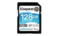 Kingston Canvas Go! Plus 128 GB, SD, pamięć flash klasy 10