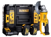 DeWALT DCG412M2-QW, 7000 ot/min, 12,5 cm, Baterie, 4 Ah, 2,9 kg