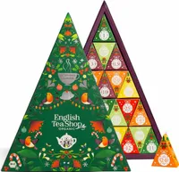 ETS - Tee Adventskalender "Mosaik grün", BIO, 25 Pyramidenbeutel