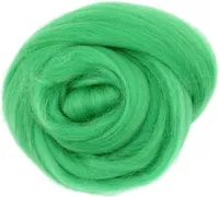 Filzwolle 20g feiner Kammzug Schafwolle (Merino) 21mic