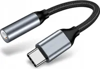 Adaptér Adaptér Usb C Mini Jack Mit Dac 3,5Mm Aux