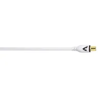 Anténní kabel 1,5 m 100B bílý