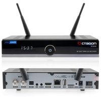 Octagon SF8008 Twin DVB-S2X 4K Ultra High Definition (UHD) FullHD Receiver mit Antennen Linux