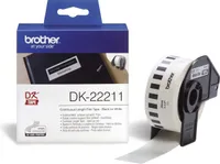 Endlos-Etikettenfilm DK-22211 weiß, 29mm x 15,2m