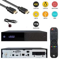 AB PULSe 4K UHD 1x DVB-S2X Sat Receiver 1TB HDD