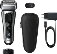 Braun Series 8 8417S Herrenrasierapparat Folienschaber Trimmer Schwarz