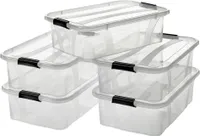 5 Stück Aufbewahrungsboxen 385x254x111 mm - 7L Volumen