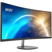 MSI Pro MP341CQ 86,4 cm (34 Zoll)  MSI Bildschirmdiagonale: 86,4 cm (34 Zoll), Natives Seitenverhältnis: 21:9, Panel-Typ: VA