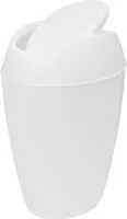 1012978-661 - TWIRLA Mülleimer, 9 L, metallic weiß