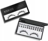 Cluster wimpern zur DIY Wimpernverlängerung zu Hause Nanolash HARMONY
