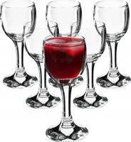 KADAX Weingläser "Jordet", Gläser-Set für Rot- und Weißwein, 55 ml, 6 Stück