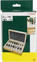 Bosch 2607019469 Bosch Fräsersatz xPromo 15Px8
