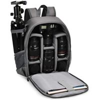 Camera Backpack Bag Professional SLR SLR SLR Mirrorless Camera Waterproof Camera Bag Compatible with Sony Canon Nikon Camera and Lens Tripod Accessories