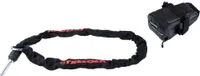 Trelock Einsteckkette ZR 355 100cm, Ø6mm, schwarz, inkl. Satteltasche