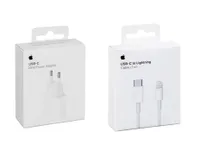 Apple iPhone 13 - 12 - 11 Original Ladegerät - 20W USB-C Power Adapter (Netzteil) + 1m Lightning to USB-C Ladekabel - Originalverpackung