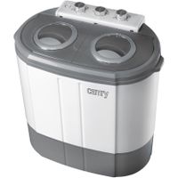 Camry Waschmaschine CR 8052 Toplader, Waschkapazität 3 kg, 1300 U/min, Tiefe 40 cm, Breite 60 cm, Weiß-Grau,