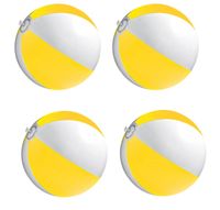 Wasserball gelb Farbe 5x Strandball 