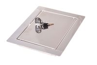 Aqbau® Revizní dvířka Revizní dvířka pro údržbu z nerezové oceli s klíčem 30 x 30 cm