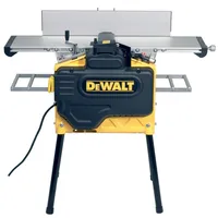 DeWALT Abricht- und Dickenhobel D27300-QS, 2100 W inkl. Hobelmesser-Einstelllehre, HSS-Messer, Montagewerkzeug, 4 Standbeine uvm.