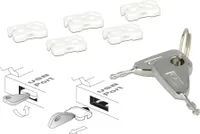 Blokátor portů USB DELOCK pro zásuvky USB A sada 5 kusů
