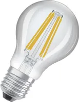 Úsporná žárovka OSRAM LED, žárovka s paticí E27, teplá bílá (3000K), 5 W, nahrazuje běžné 75W žárovky, obzvláště vysoká energetická účinnost a úspora energie, 1 balení