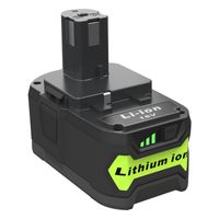 18V 6Ah lítium-iónový akumulátor Náhradné Batérie do náradia pre Ryobi One+ Plus RB18L50 P108 P102 P103 P104 P105 P106 P107 P109 BPL-1815 BPL-1820