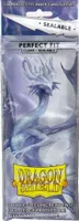 3 x 100 Dragon Shield Perfect Fit - Klar - Verschließbare Hüllen (300 Hüllen)