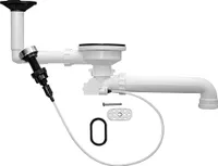 Blanco Ablaufgarnitur Classic 5 S mit Exzenterbedienung, 217070
