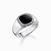 Thomas Sabo - TR2388-641-11-48 - Ring - Uni - 925er Silber geschwärzt - Weite 48
