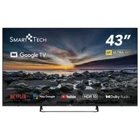 Smart Tech 43Zoll 4K UHD Fernseher Google TV 43UG10V3 Google Assistant