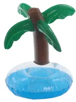 Aufblasbarer Getränkehalter Palme 25 cm