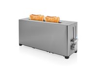 Princess 142401 Edelstahl-Toaster mit langem Schlitz