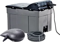 Teichfilter-Komplett-Set mit Pumpe + UVC