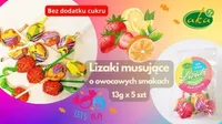 Auch bekannt als prickelnde Lutscher mit Fruchtgeschmack, 5 x 13 g