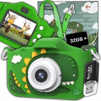 Aparat cyfrowy fotograficzny dla dzieci 40Mpx kamera zabawka gry + karta 32 GB