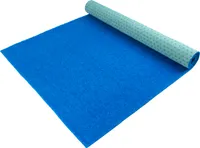 Primaflor Rasenteppich PARK - Blau - 1,33m x 4,00m - Meterware - Wasserdurchlässiger Vliesrasen, Robuster Outdoor Bodenbelag für Balkon, Terrasse & Camping
