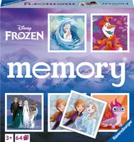Ravensburger - 20890 - Disney Frozen memory®, klasyczna gra dla wszystkich fanów Krainy Lodu, gra pamięciowa dla 2-8 graczy w wieku 3+