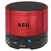 AEG Bluetooth Sound-System Box Lautsprecher mobil AUX-IN BSS 4826 rot