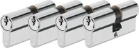 Profilzylinder-Set Abus, 4x 30/30 mm gleichschließend