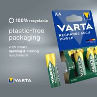 VARTA NiMH Akku "Rechargeable Accu" Micro (AAA) 800 mAh