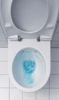 Geberit Renova Wand-WC Tiefspüler, Rimfr weiß, KeraTect
