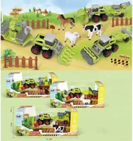 Landwirtschaftsset mit Metallfahrzeug
